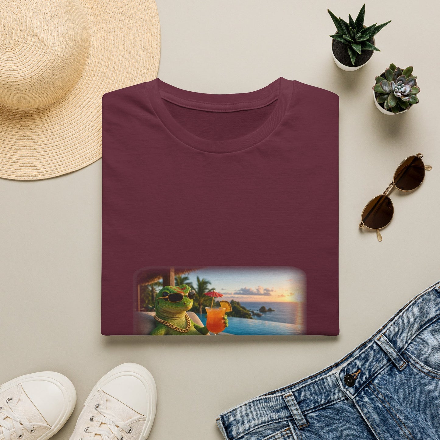 Gold Gecko Co.™ | Five Stars | Day Gecko | Comfort Colors 6500