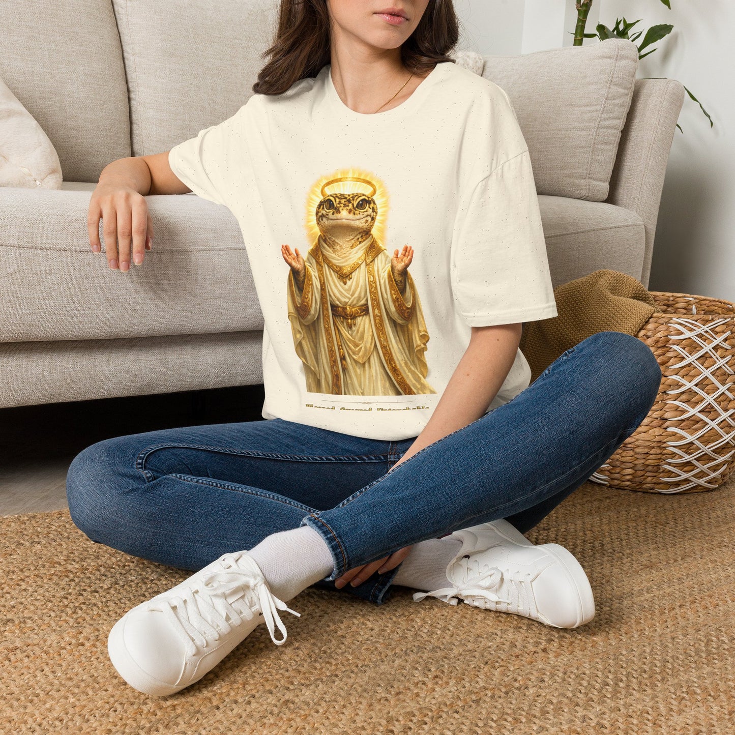 Gold Gecko Co. | Blessed. Covered. Untouchable. | Blessing Gecko Tee