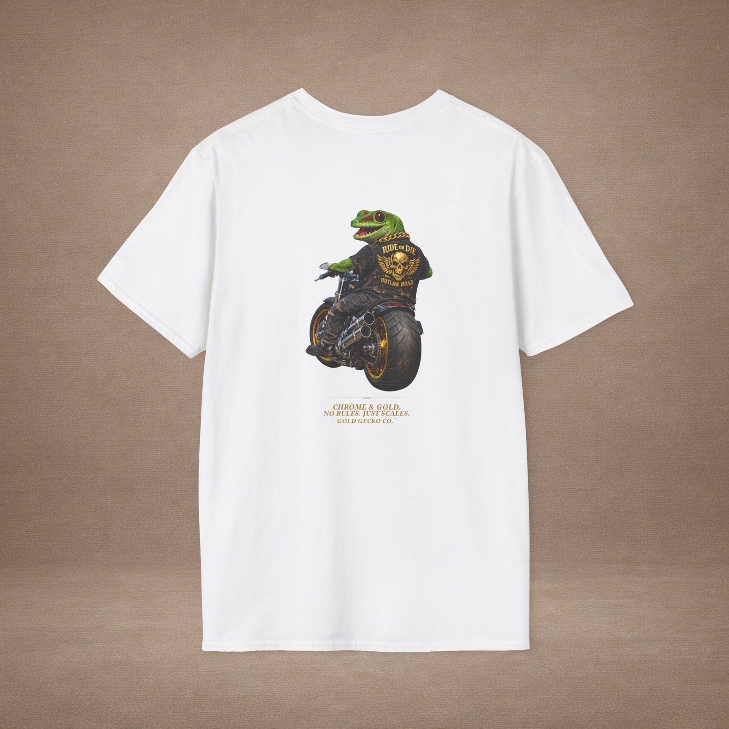 DESIGN #30-3 - Day Gecko + Chopper -No Rules Just Scales