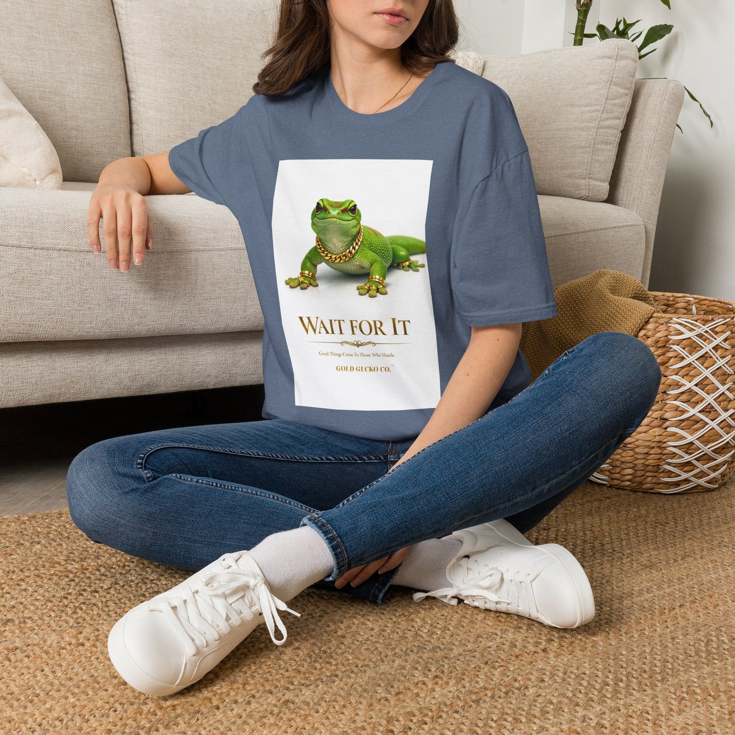 Gold Gecko Co.™ | Climbing | Day Gecko | Comfort Colors 6500