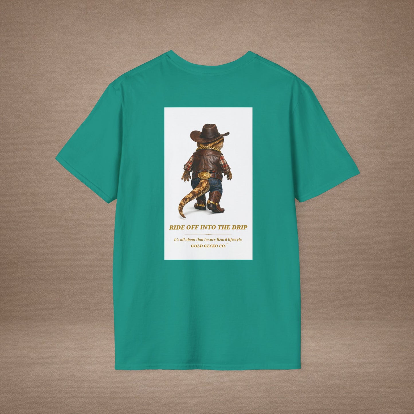 Design #09-1 - Cowboy Gecko - Y'All Can't Handle This