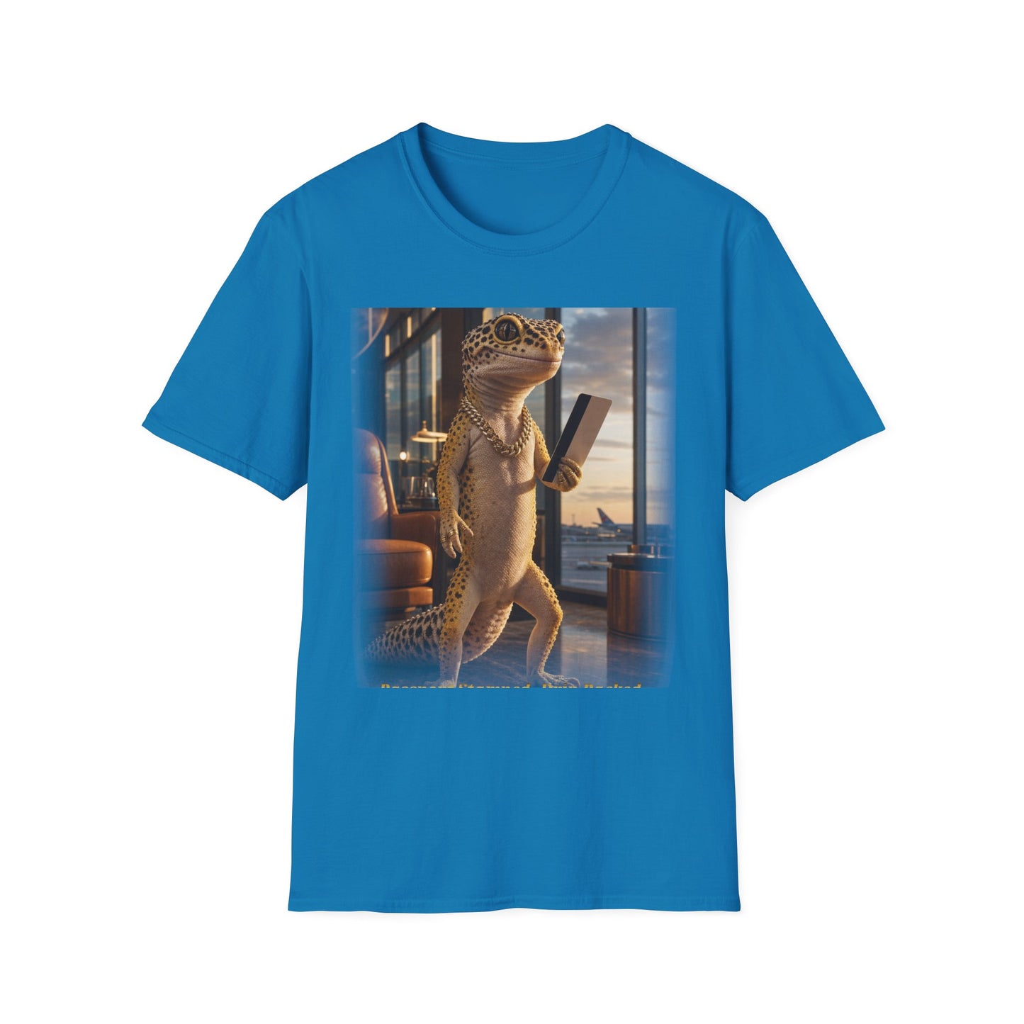 Col38-1 — Passport Stamped. Drip Packed. — Vacation Series (Leopard Gecko)
