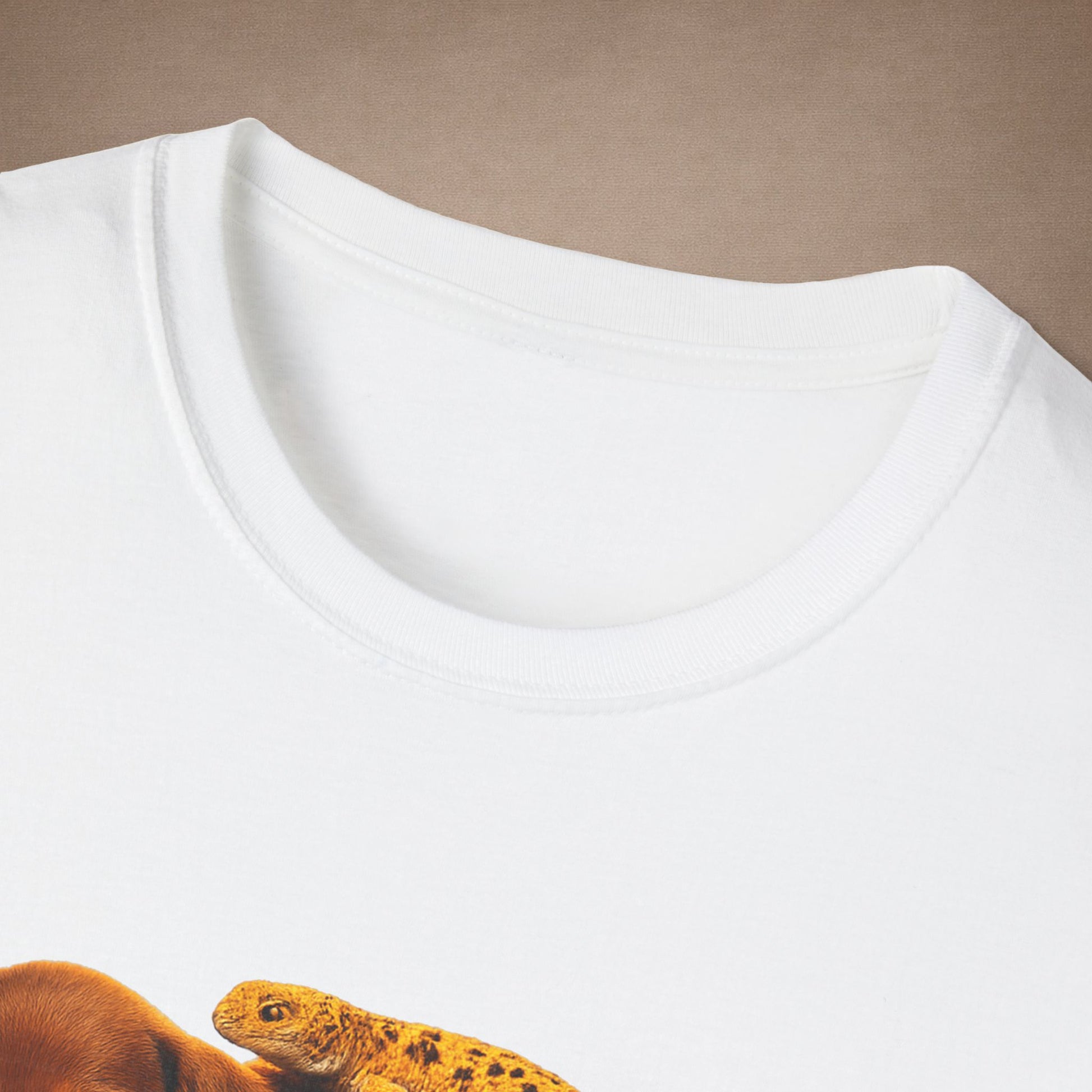 Dachshund — Long And Short Of It — cinematic photoreal portraits of beloved dog breeds paired w. Gold Gecko Co. Puppies & Geckos collection.