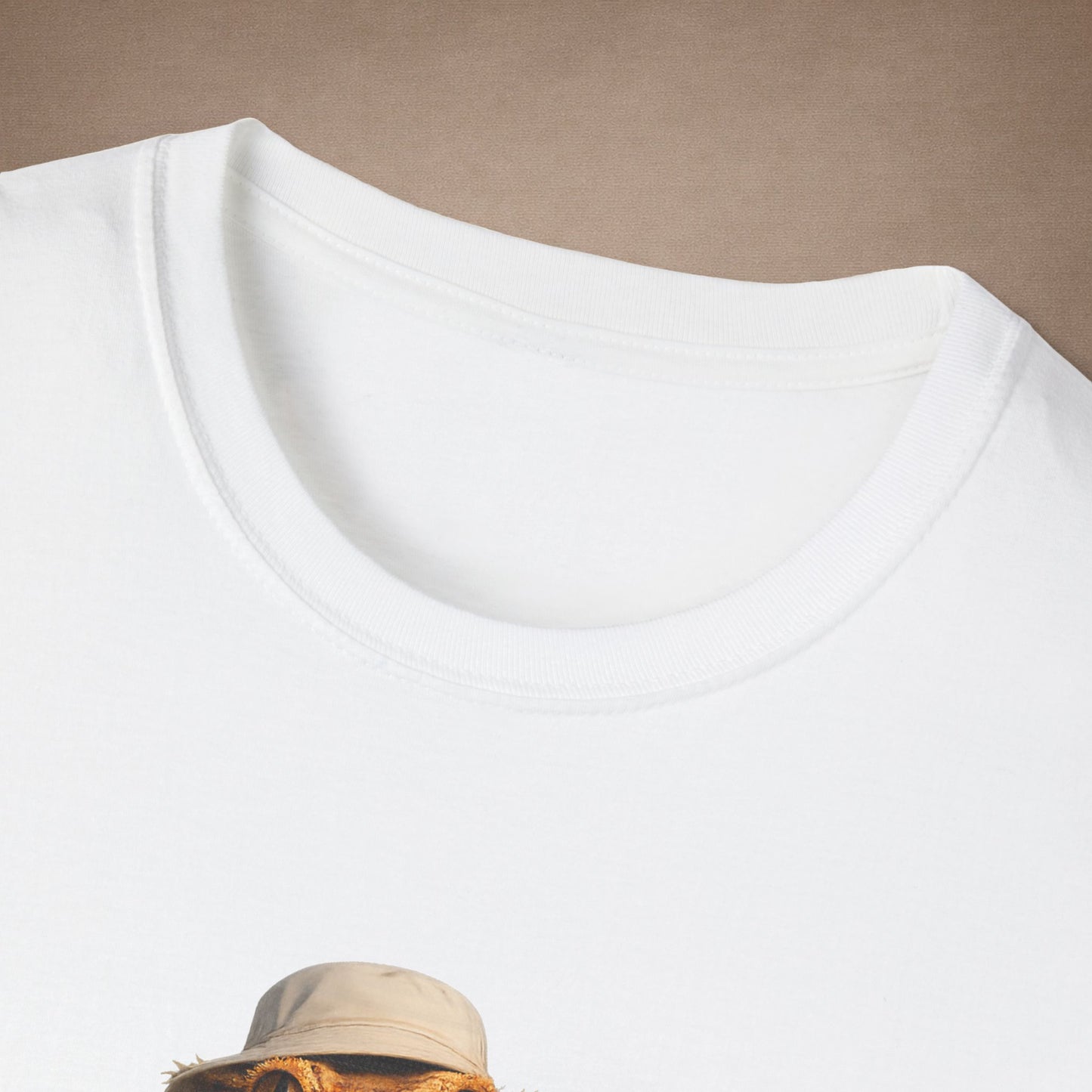 DESIGN #03-2-1 - Golf Dad (Crested - Golf Hat, Tan Shorts, Club, Grass)