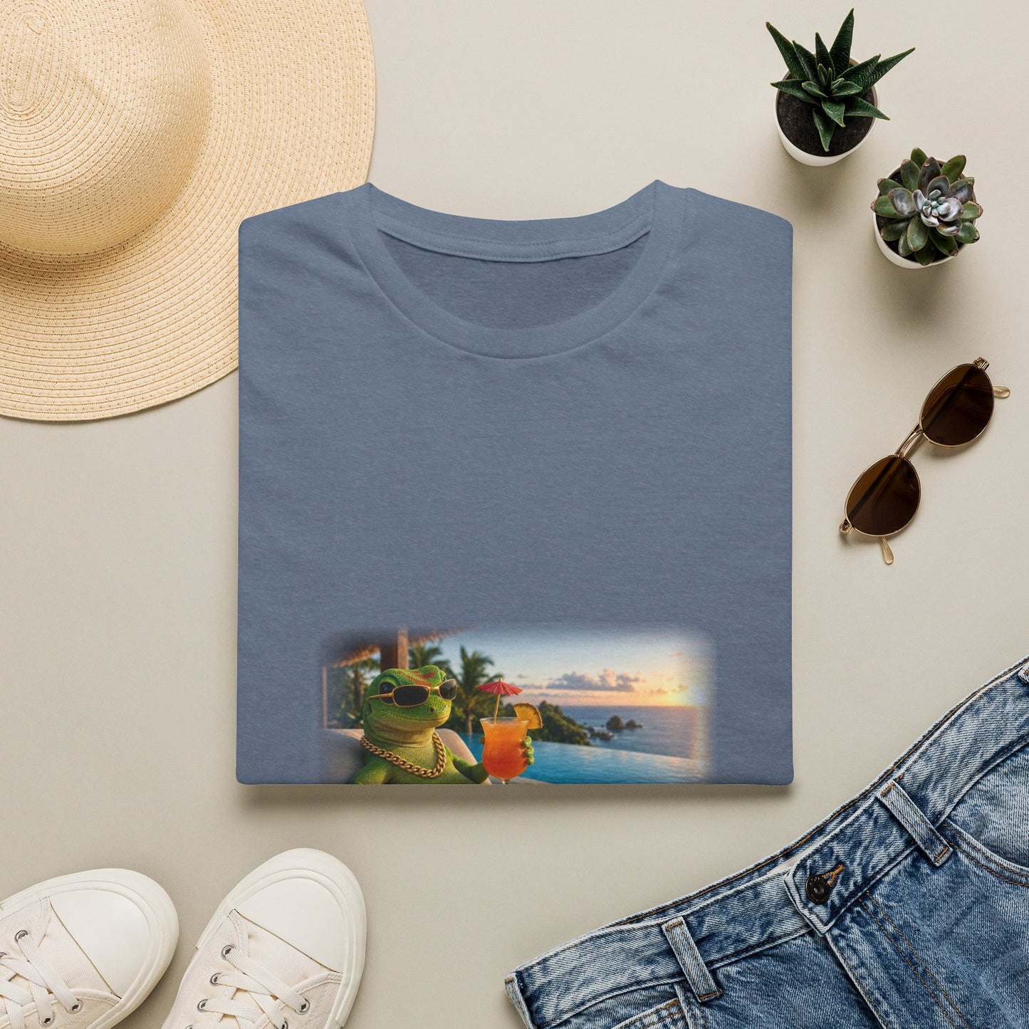 Gold Gecko Co.™ | Five Stars | Day Gecko | Comfort Colors 6500