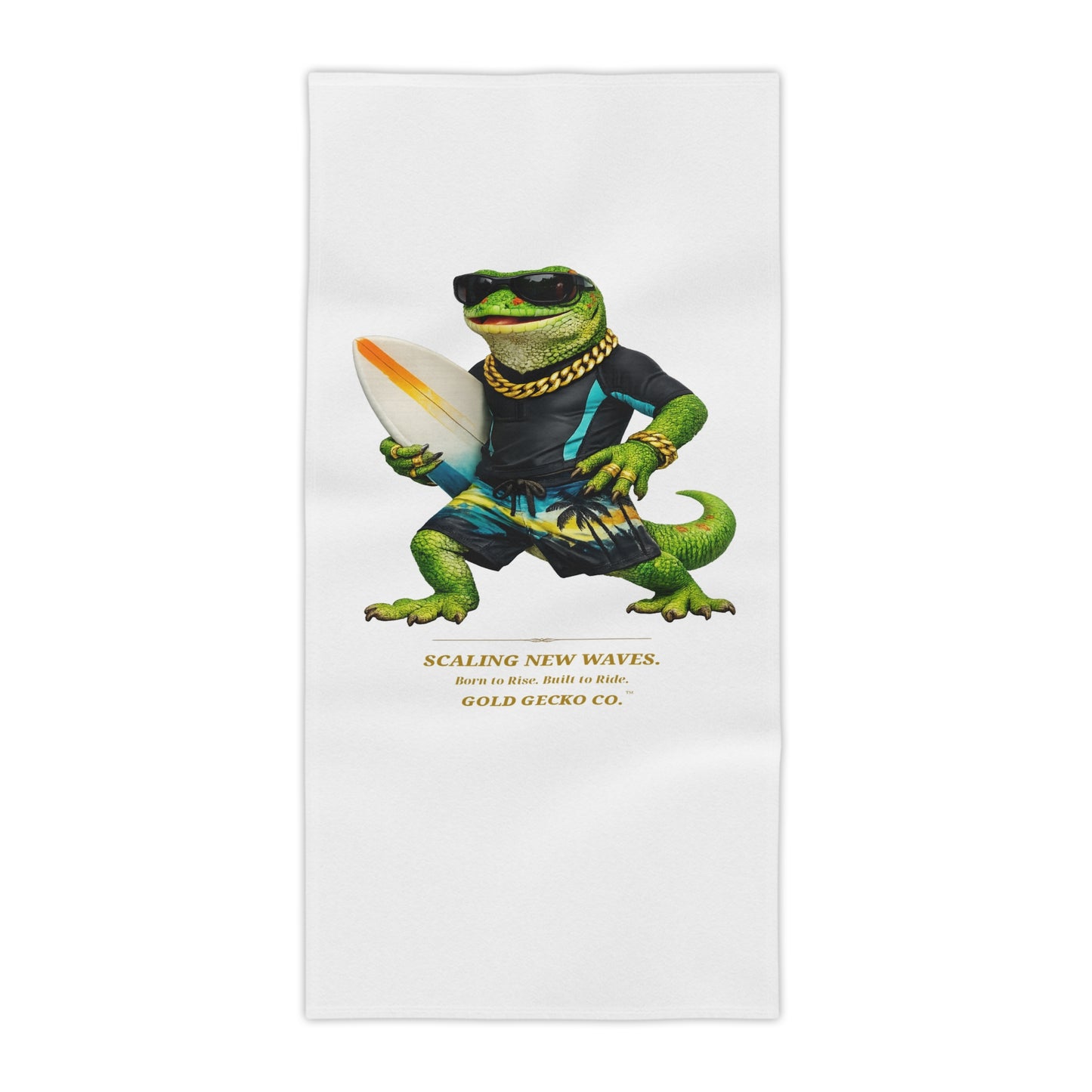 Col2002-01-V1-BT-PrimaPrint-ScalingNewWaves-Surfer-DayGecko-Illustrated-GoldGeckoCo