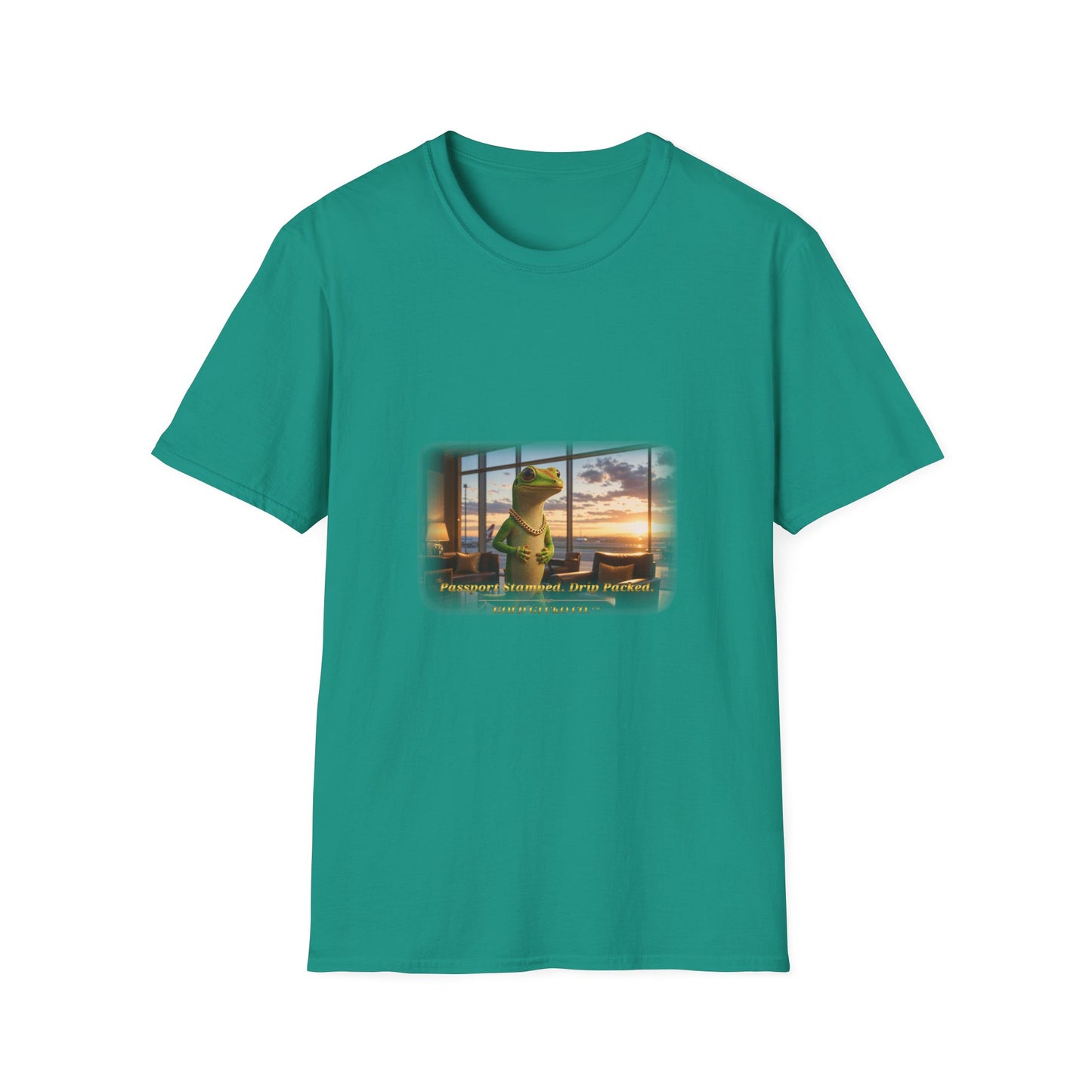 Gold Gecko Co.™ | Passport Stamped | Day Gecko | Comfort Colors 6500