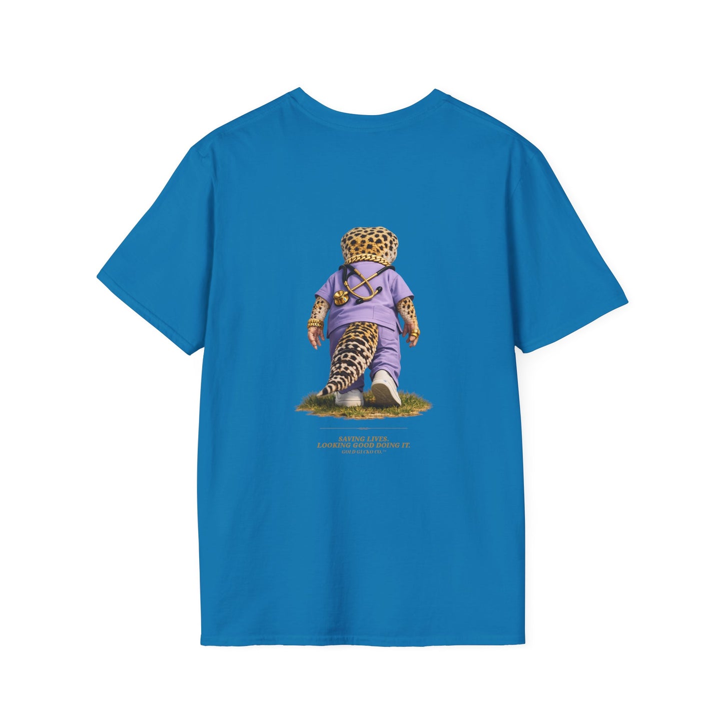 Gold Gecko Co.™ | Scrubs | Leopard Gecko | Comfort Colors 6500