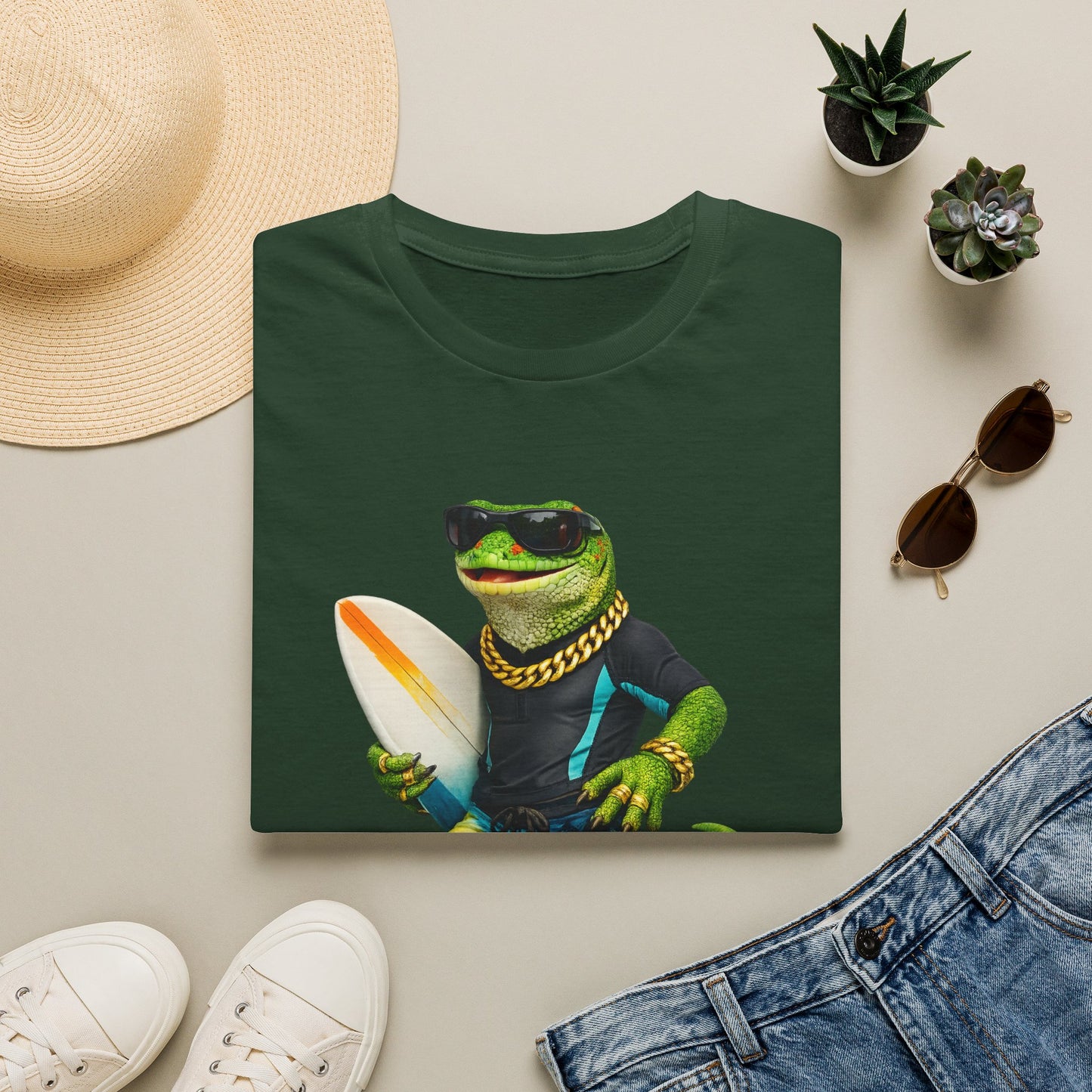 Gold Gecko Co.™ | Scaling Waves | Crested Gecko | Comfort Colors 6500
