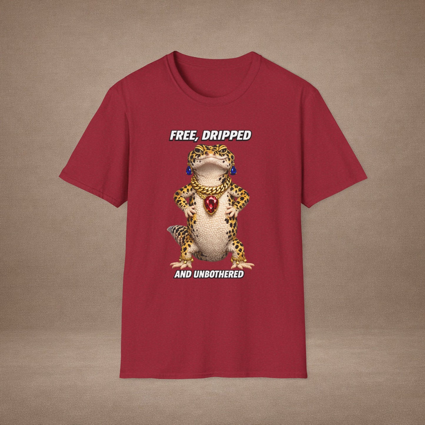 DESIGN #04-1 Free, Dripped & Unbothered — 4th of July Tee