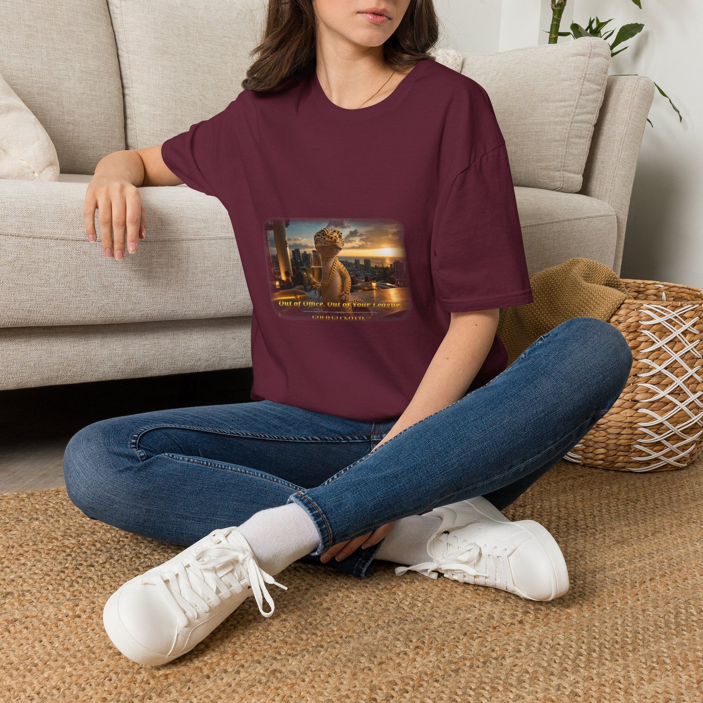Gold Gecko Co.™ | Out of Office | Leopard Gecko | Comfort Colors 6500