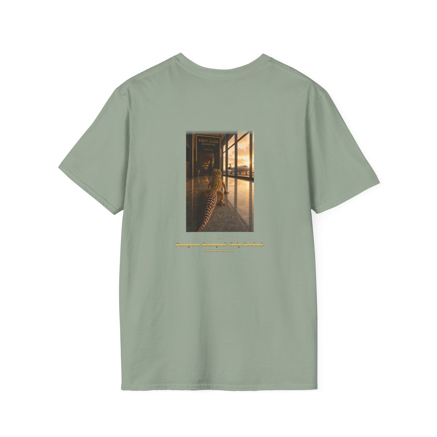 Col1138-1 — Passport Stamped. Drip Packed. — Vacation Series (Leopard Gecko)