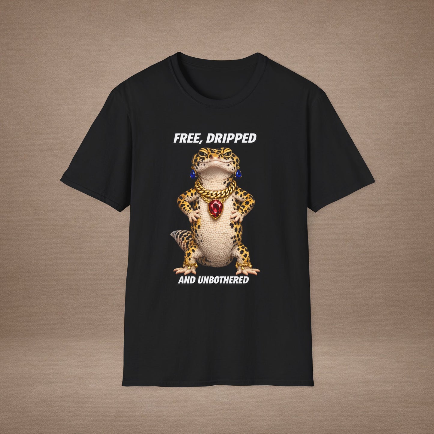 DESIGN #04-1 Free, Dripped & Unbothered — 4th of July Tee