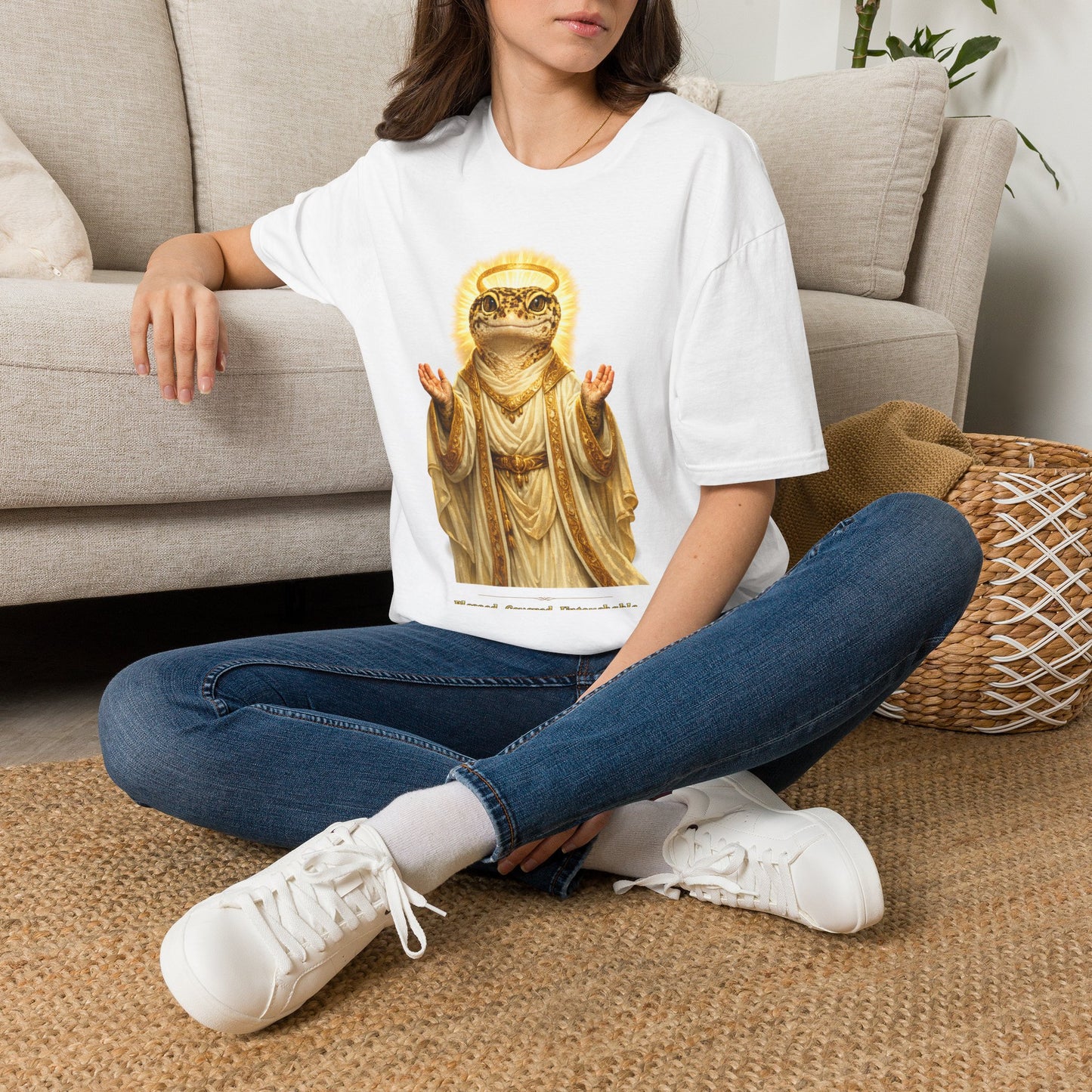Gold Gecko Co. | Blessed. Covered. Untouchable. | Blessing Gecko Tee