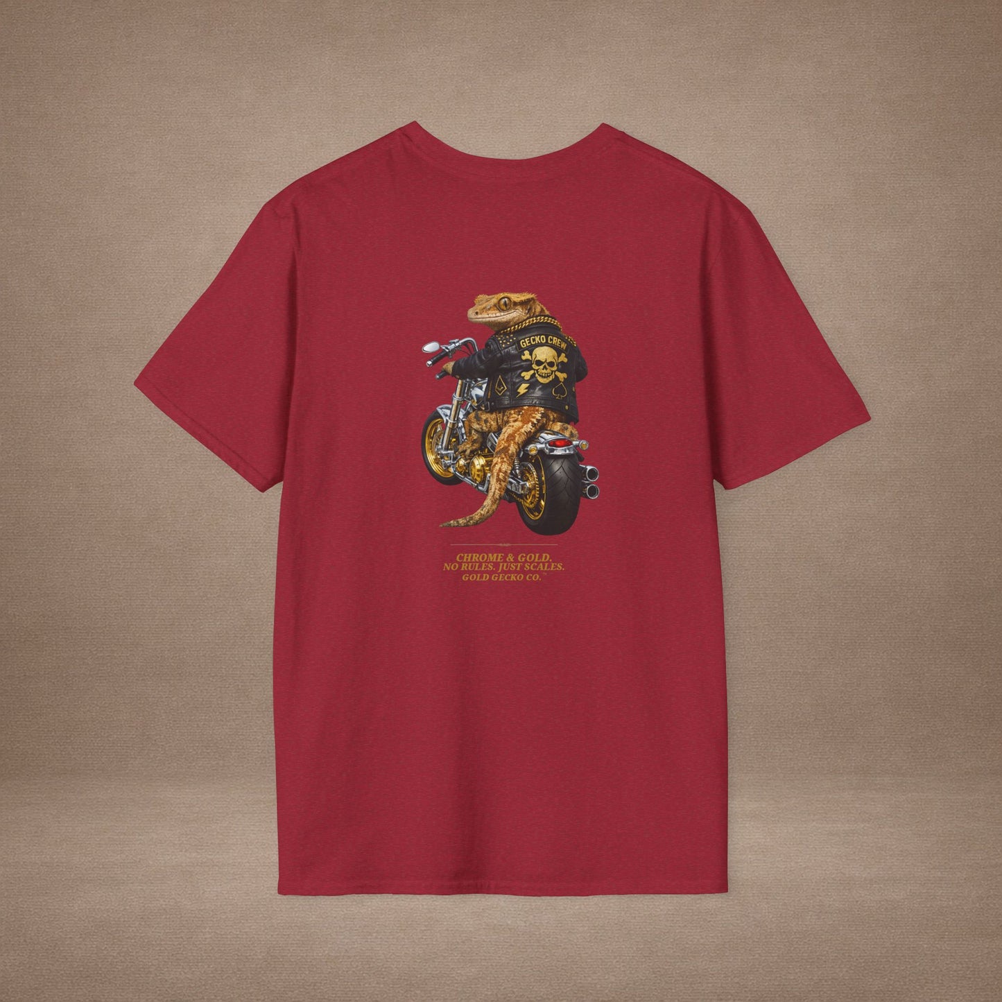DESIGN #30-1 - Crested Gecko + Chopper -No Rules Just Scales