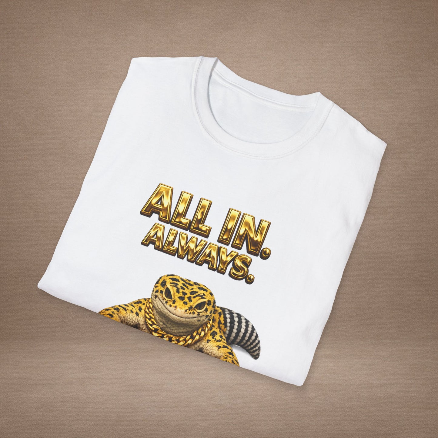 Design #29-2   Gambling- All in Always- (Gold Letters)