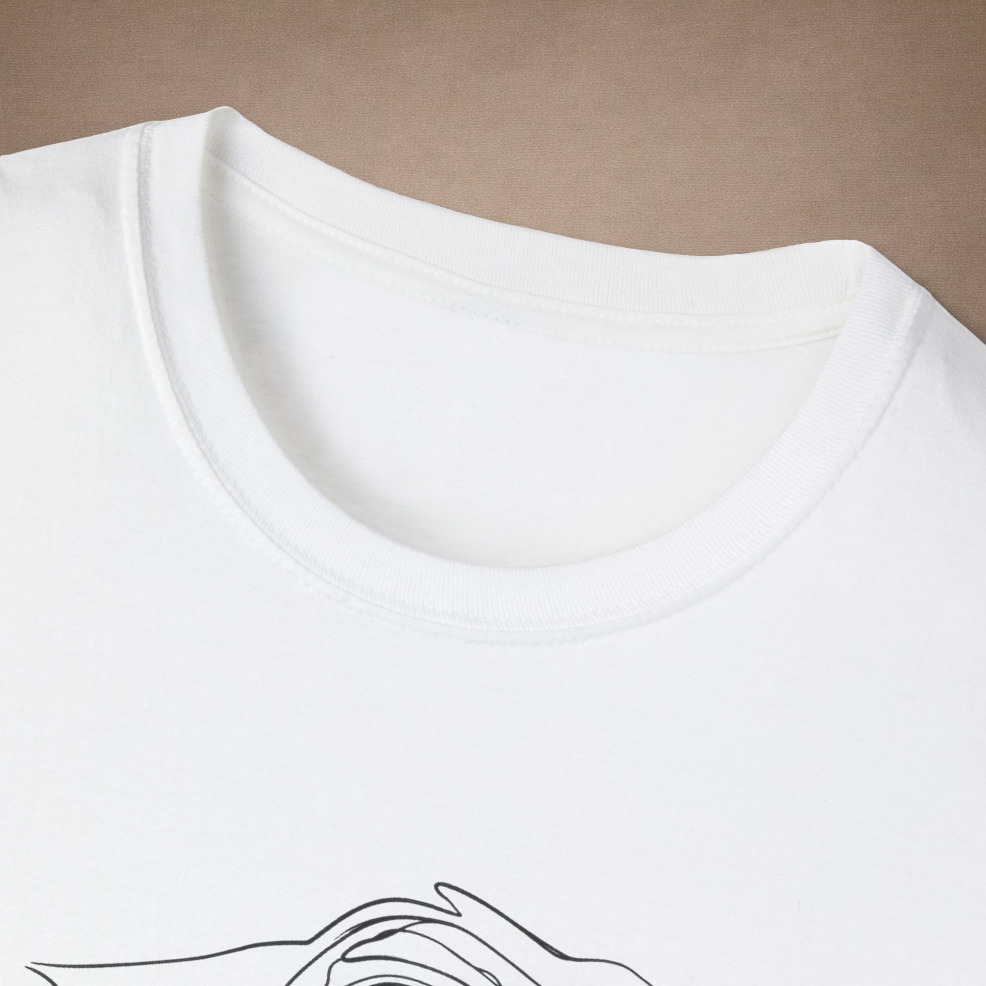 Amber Bearded Dragon single-line art with amber gold gem eye — Gold Gecko Co. Line & Gold collection (Light)