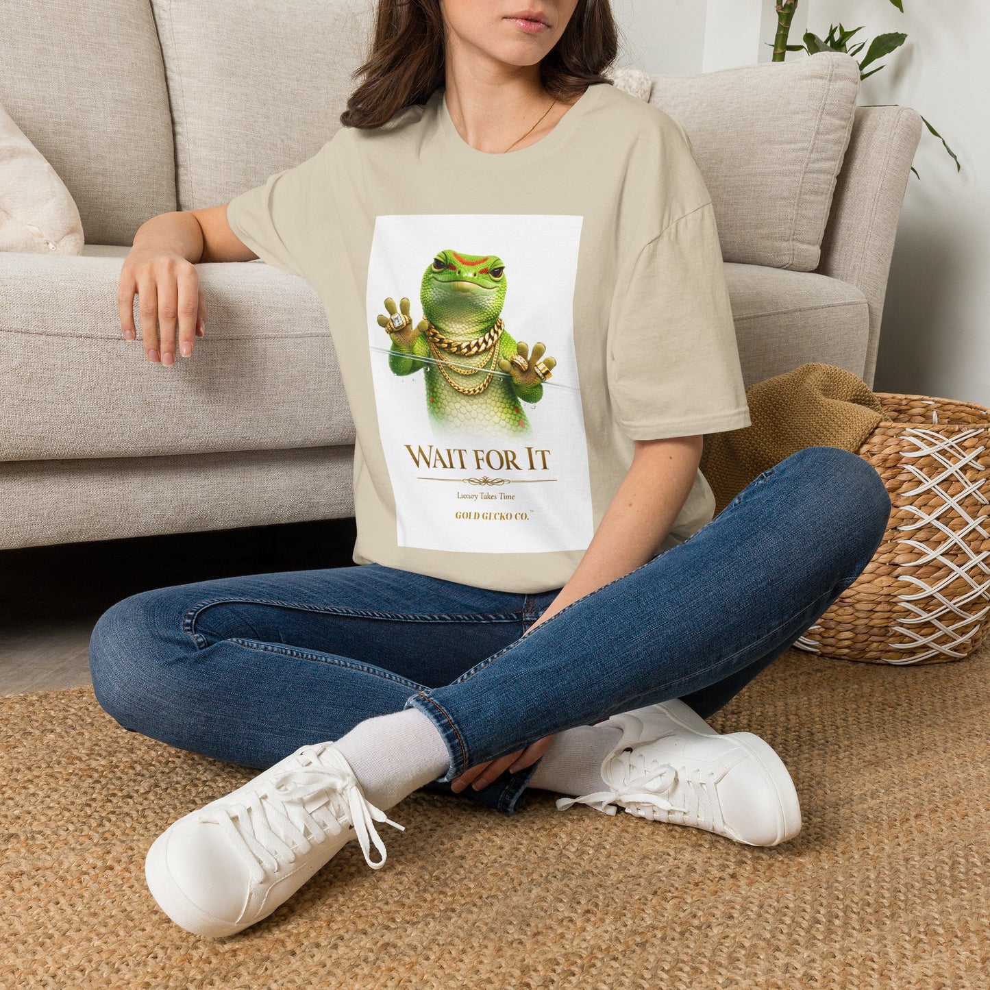 Gold Gecko Co.™ | Glass | Day Gecko | Comfort Colors 6500