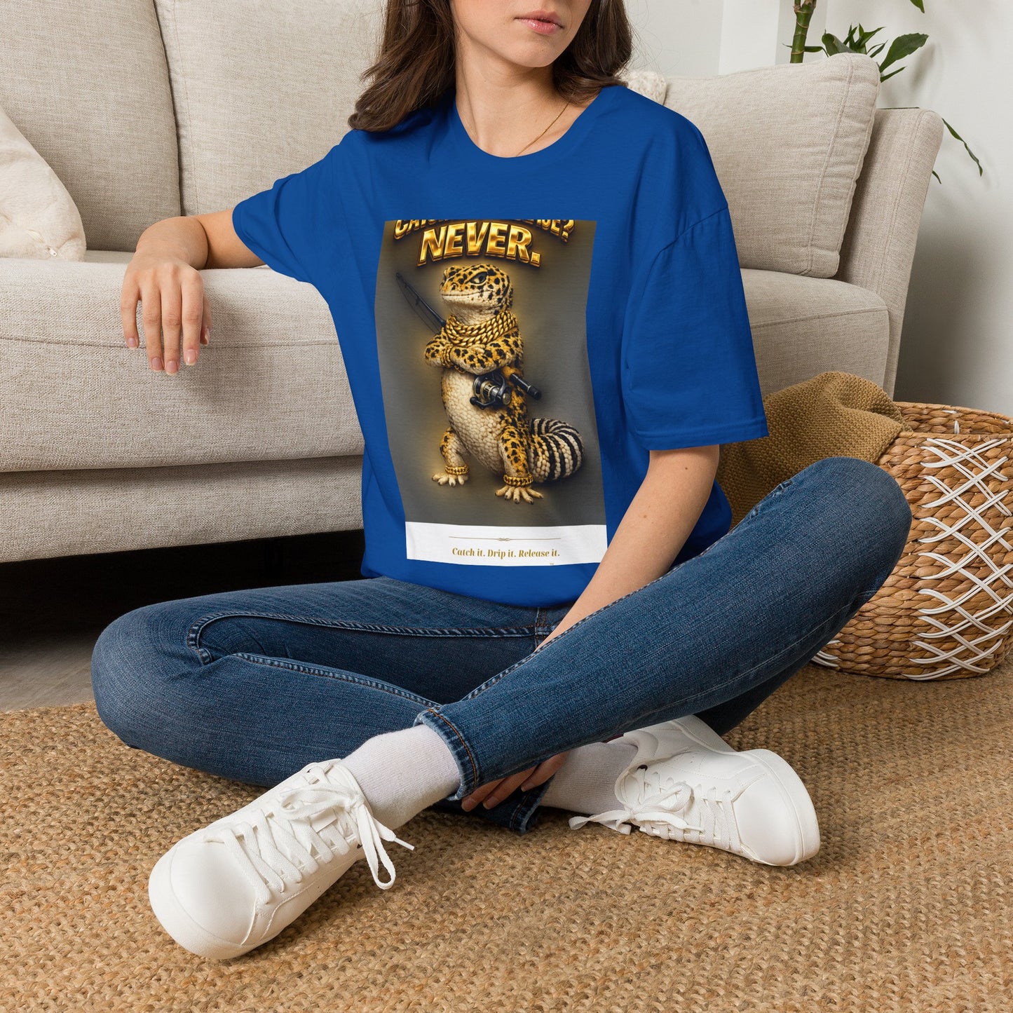 Gold Gecko Co.™ | Catch and Release | Leopard Gecko | Comfort Colors 6500