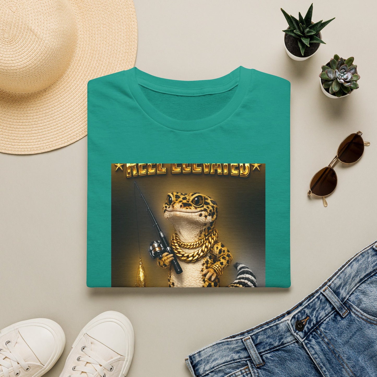 Gold Gecko Co.™ | Reel Elevated | Crested Gecko | Comfort Colors 6500