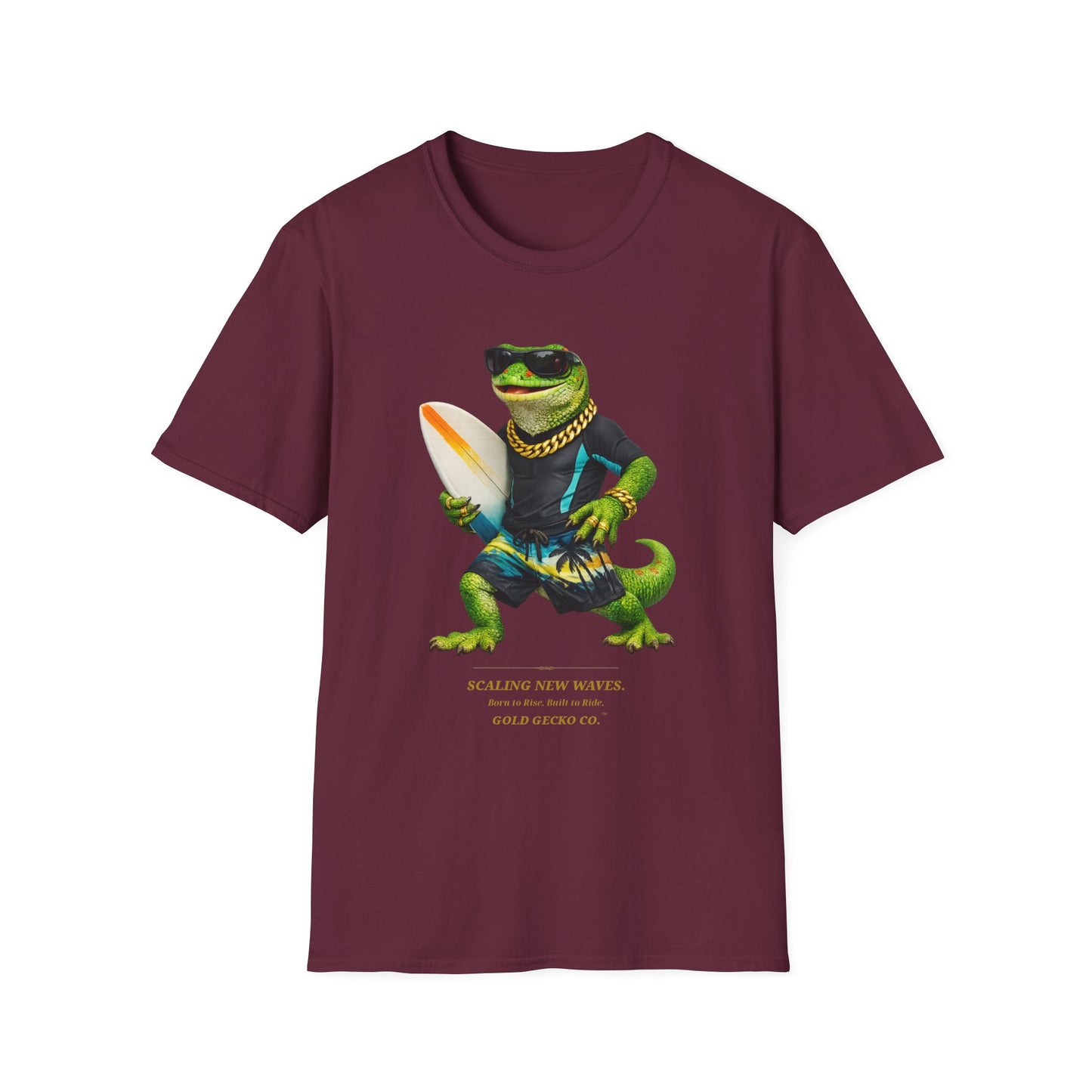Gold Gecko Co.™ | Scaling Waves | Crested Gecko | Comfort Colors 6500