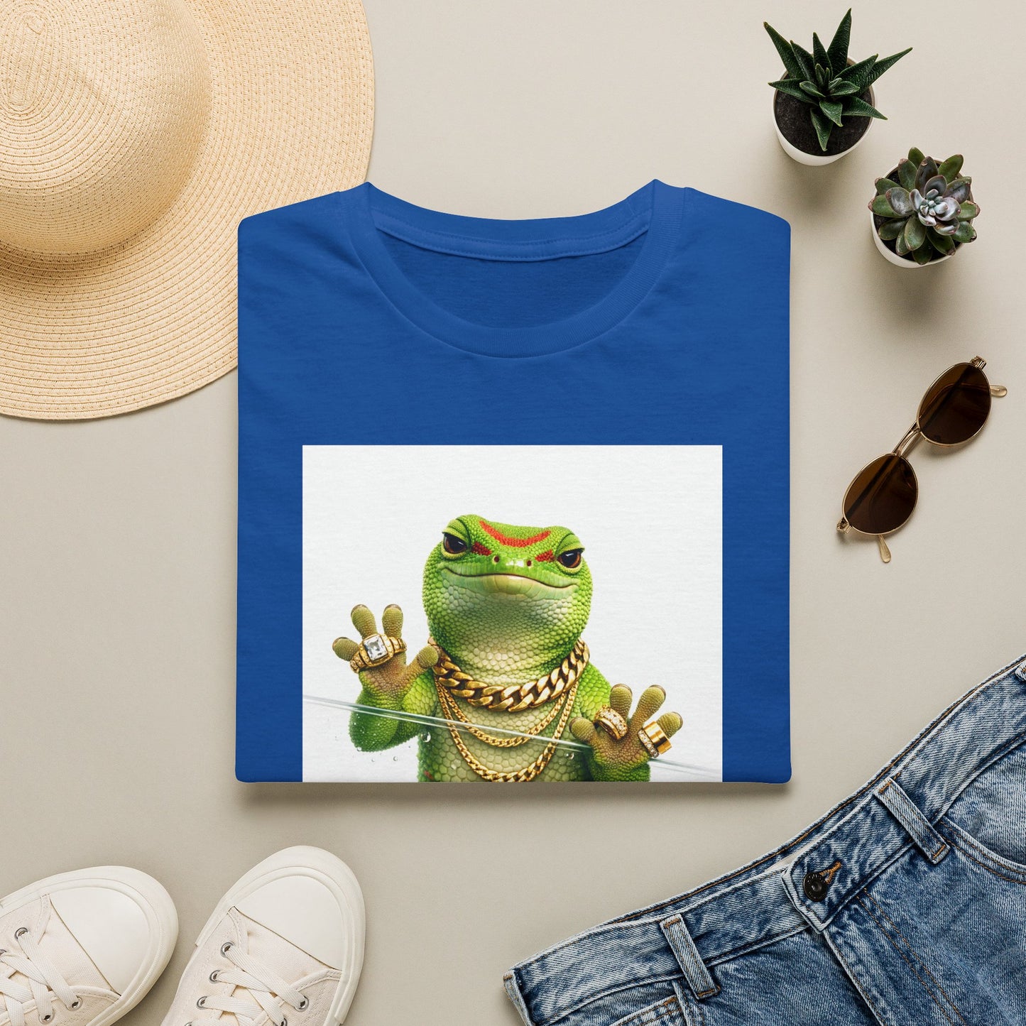 Gold Gecko Co.™ | Glass | Day Gecko | Comfort Colors 6500
