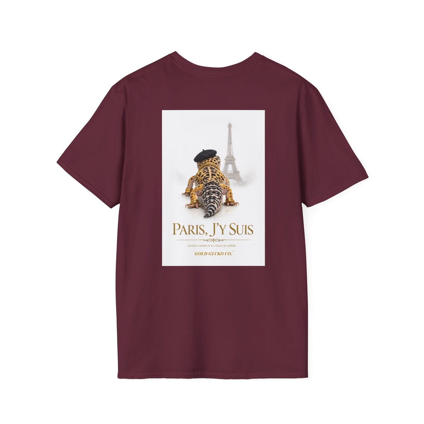 Gold Gecko Co.™ | Eiffel Tower | Crested Gecko | Comfort Colors 6500