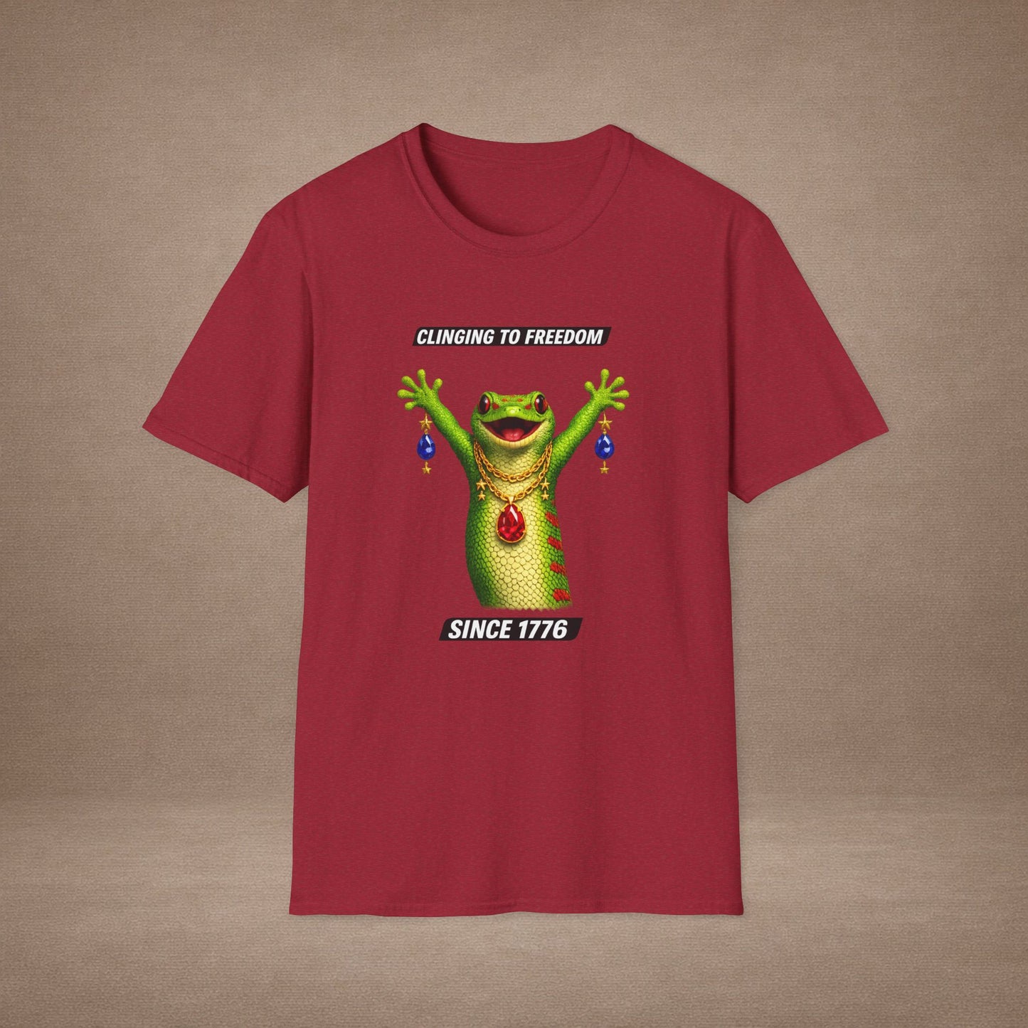 DESIGN #14 Clinging To Freedom 1776 — 4th of July Tee