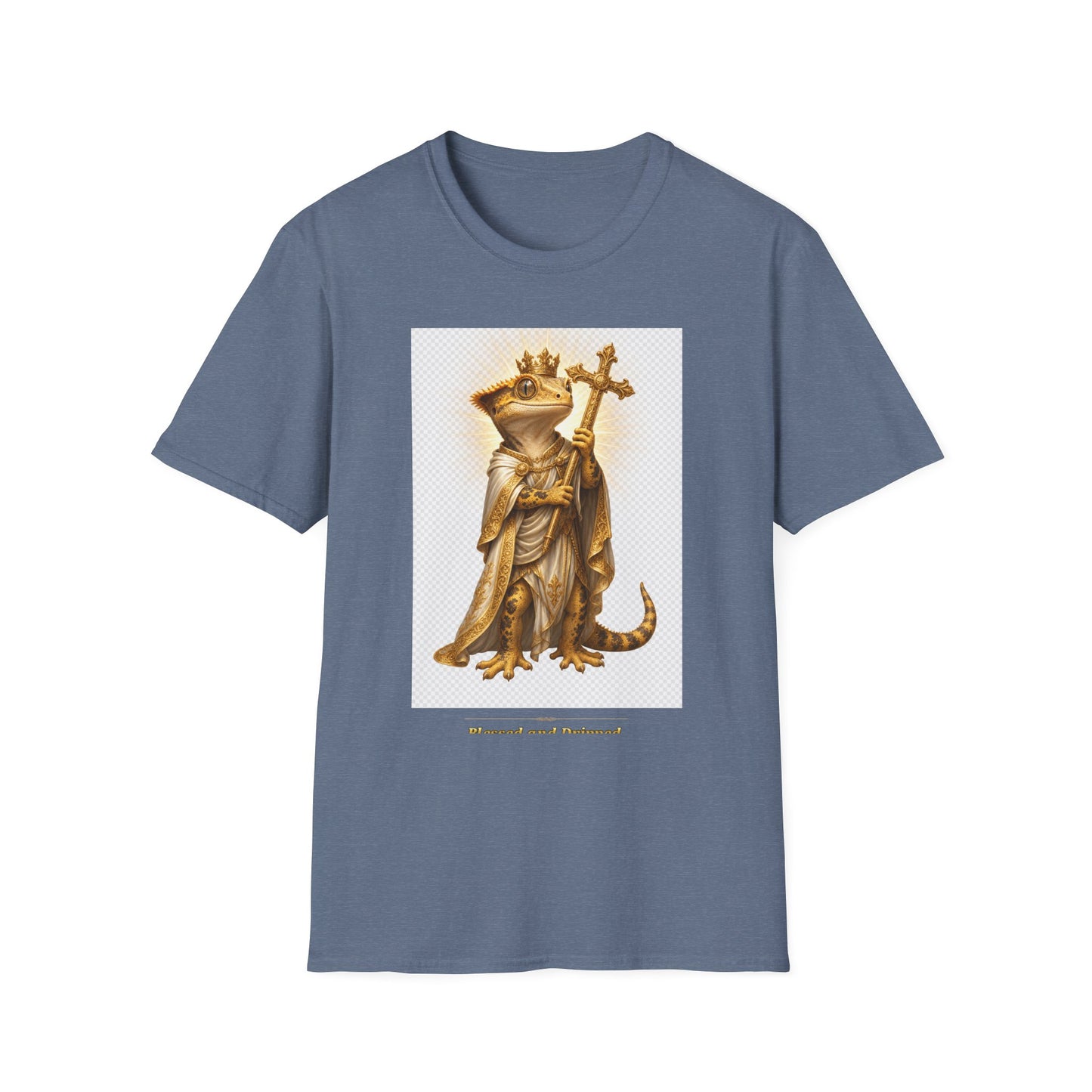 Gold Gecko Co. | Blessed and Dripped | Faith Gecko Tee