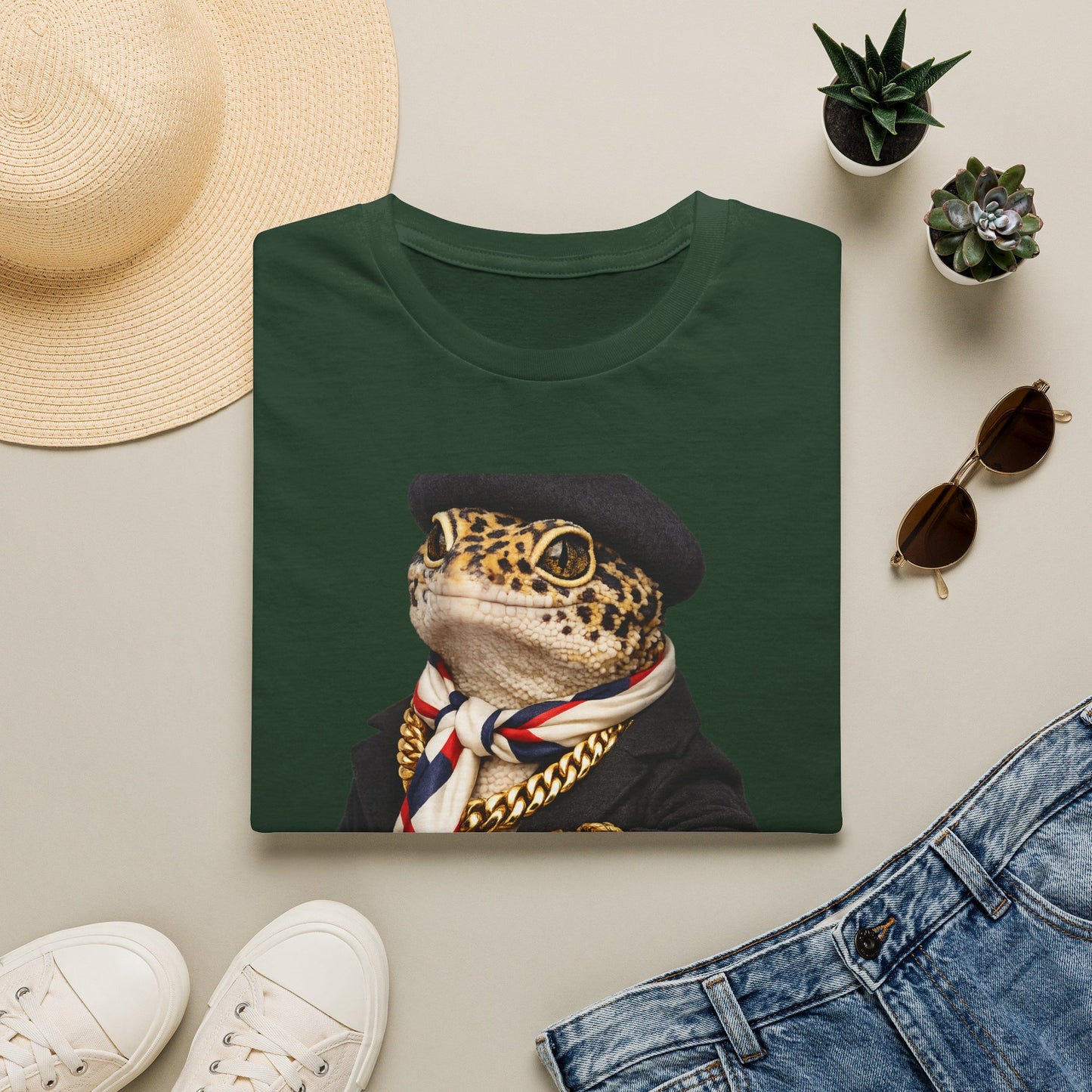 Gold Gecko Co.™ | Je Ne Regrette Rien | Leopard Gecko | Comfort Colors 6500