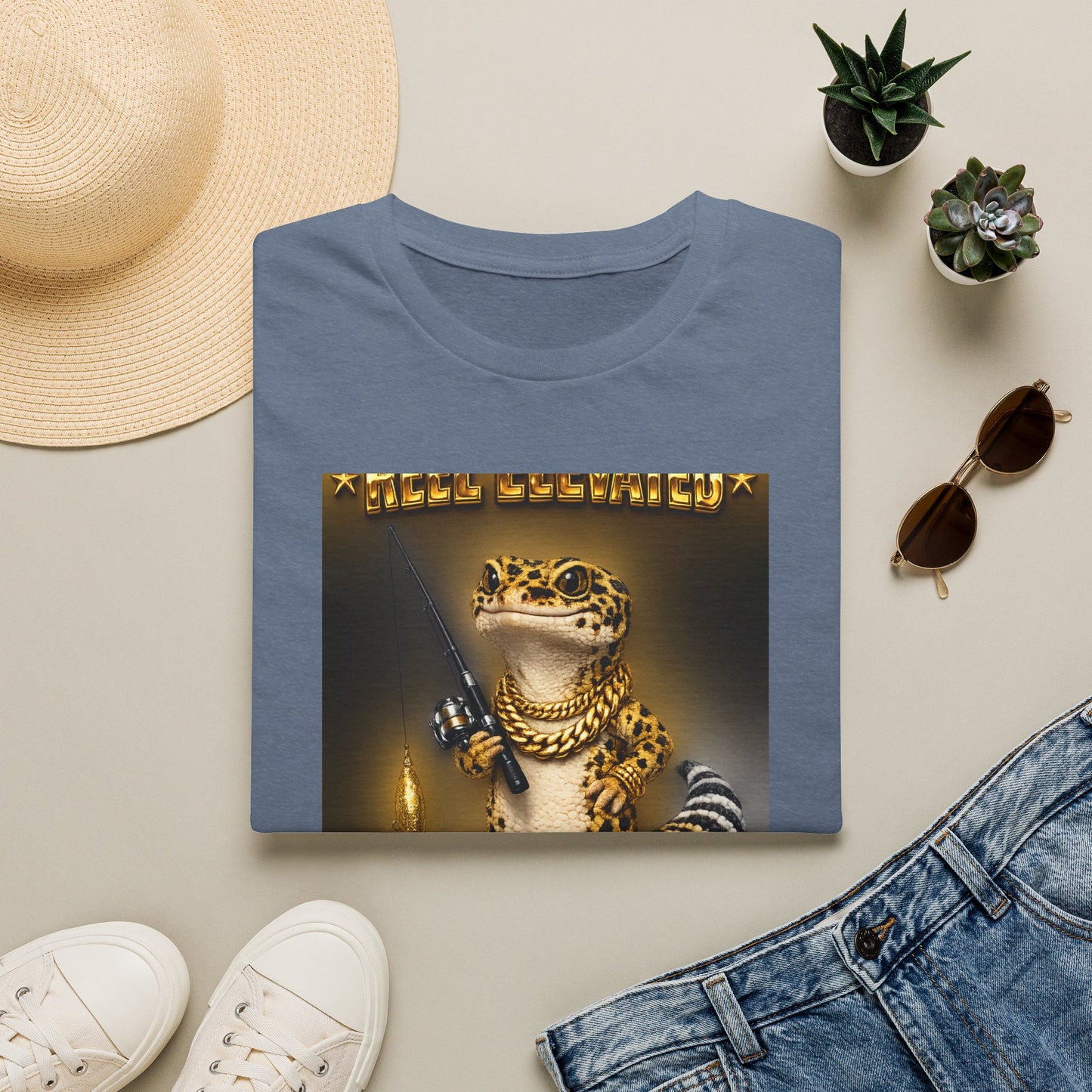 Gold Gecko Co.™ | Reel Elevated | Crested Gecko | Comfort Colors 6500