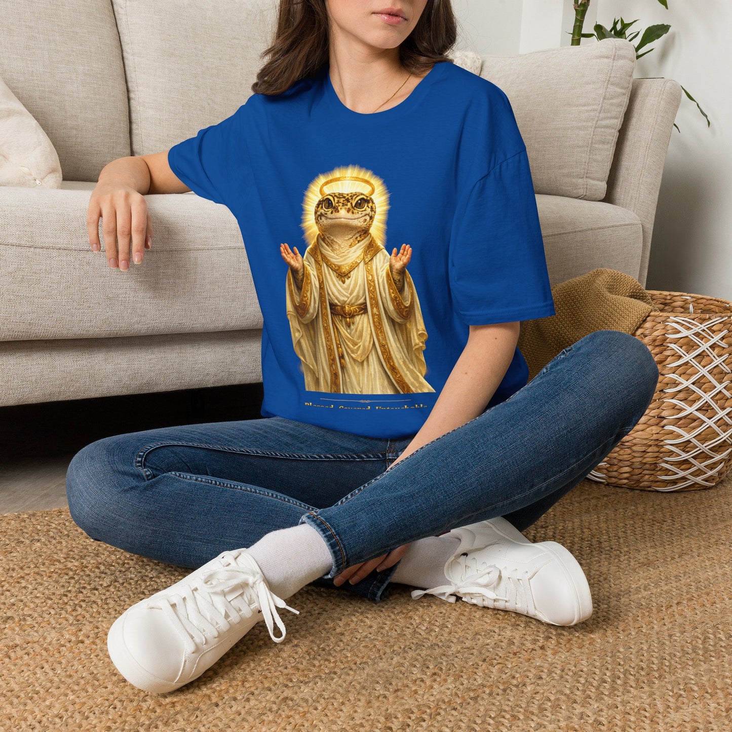 Gold Gecko Co. | Blessed. Covered. Untouchable. | Blessing Gecko Tee