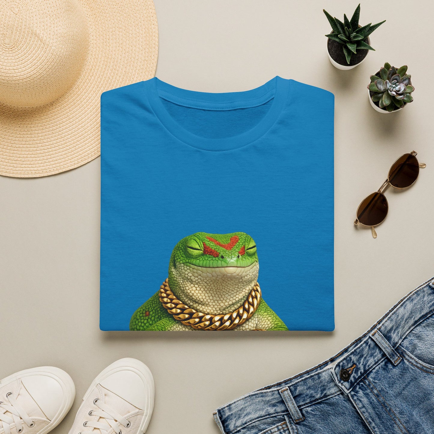 Gold Gecko Co.™ | Tranquila | Day Gecko | Comfort Colors 6500