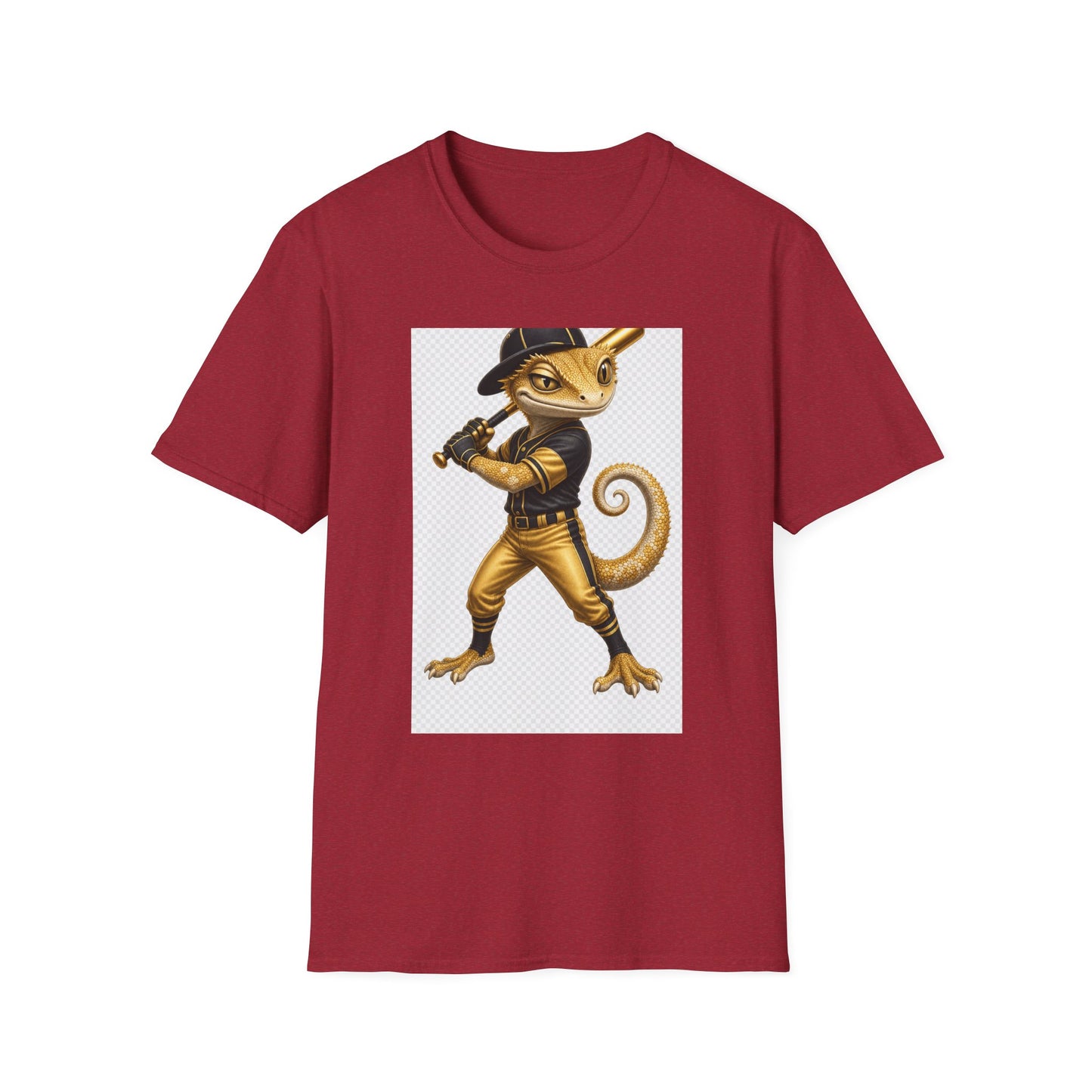 Gold Gecko Co. | Batting .1000 on Drip | Baseball Gecko Tee