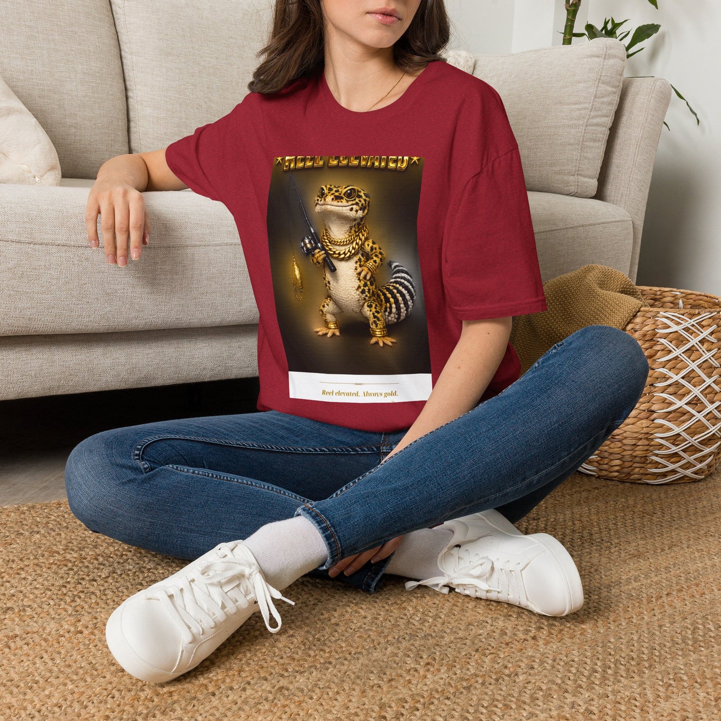 Gold Gecko Co.™ | Reel Elevated | Crested Gecko | Comfort Colors 6500