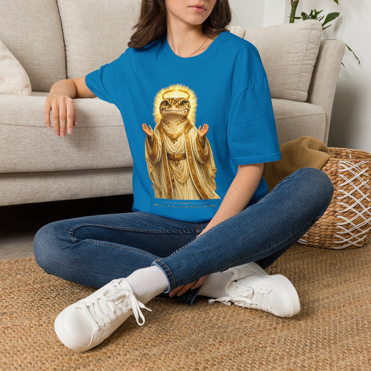 Gold Gecko Co. | Blessed. Covered. Untouchable. | Blessing Gecko Tee