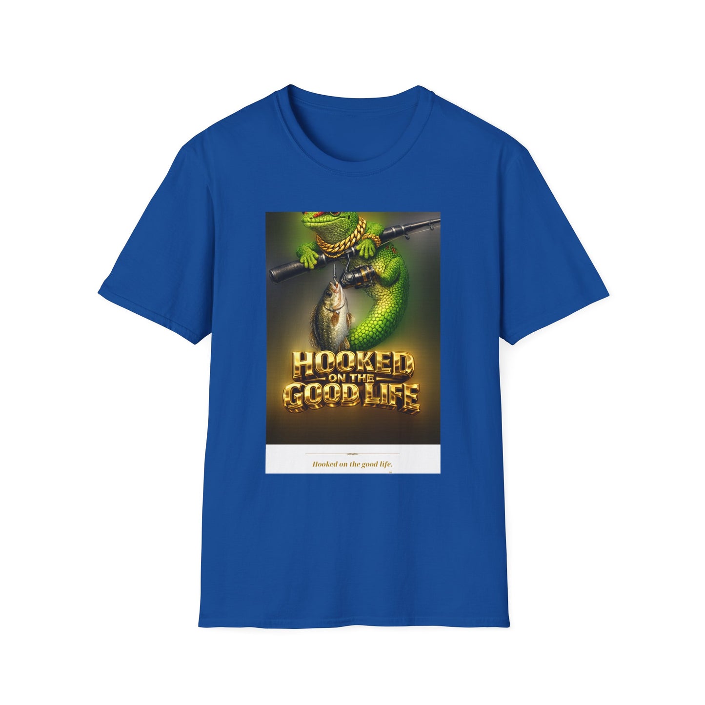 Gold Gecko Co.™ | Hooked on the Good Life | Day Gecko | Comfort Colors 6500