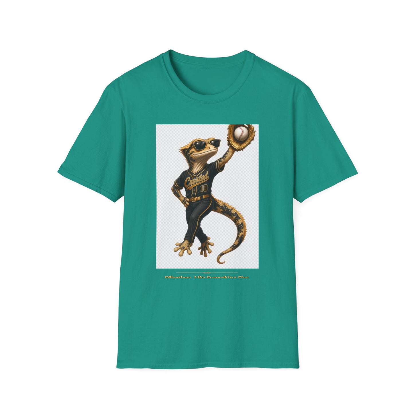 Gold Gecko Co. | Effortless. Like Everything Else. | Outfielder Gecko Tee
