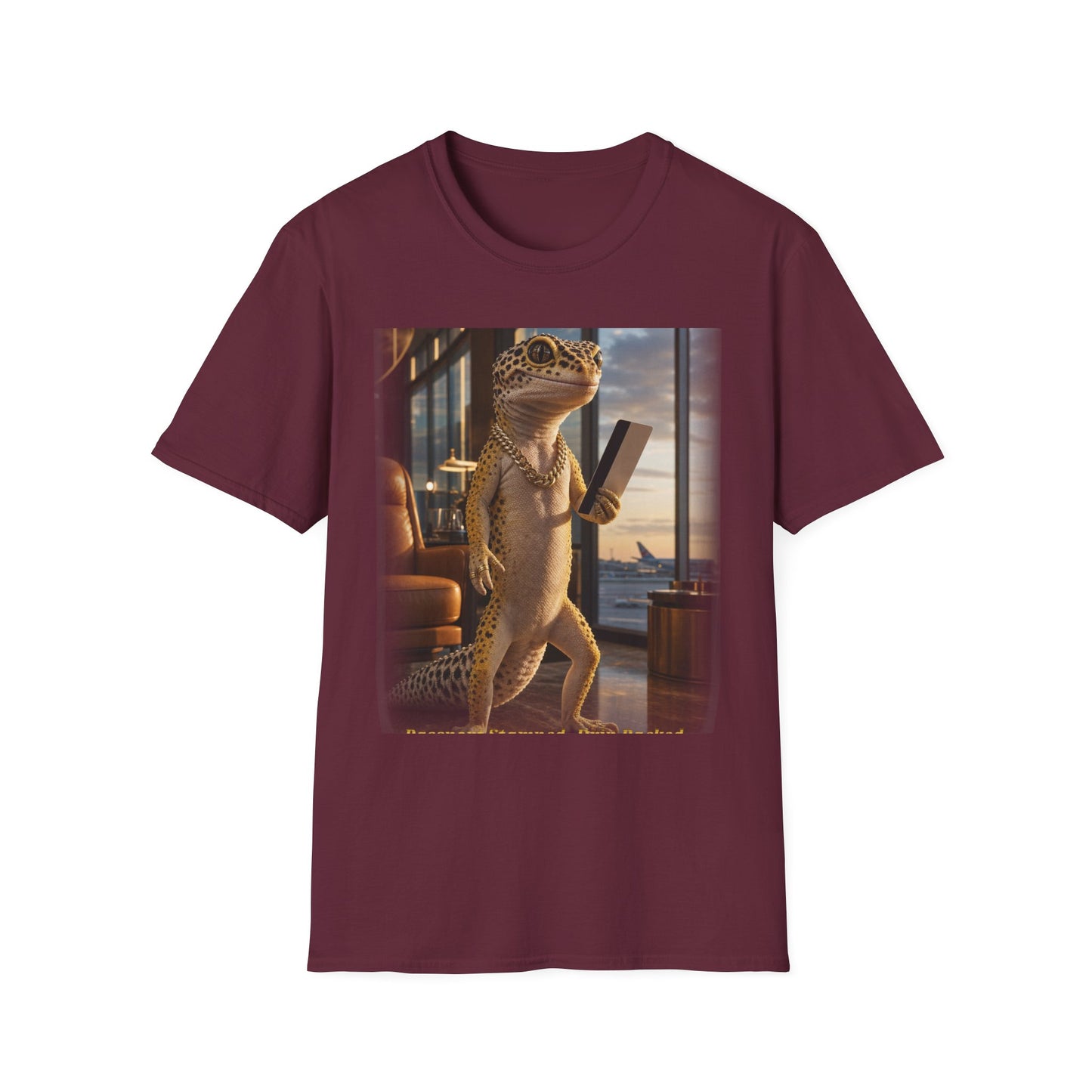 Col38-1 — Passport Stamped. Drip Packed. — Vacation Series (Leopard Gecko)