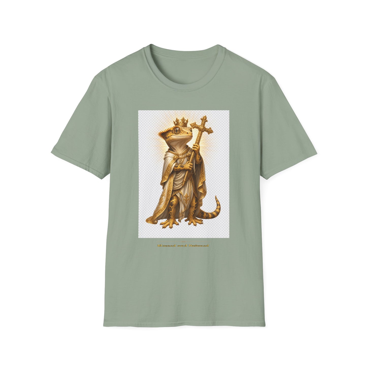 Gold Gecko Co. | Blessed and Dripped | Faith Gecko Tee