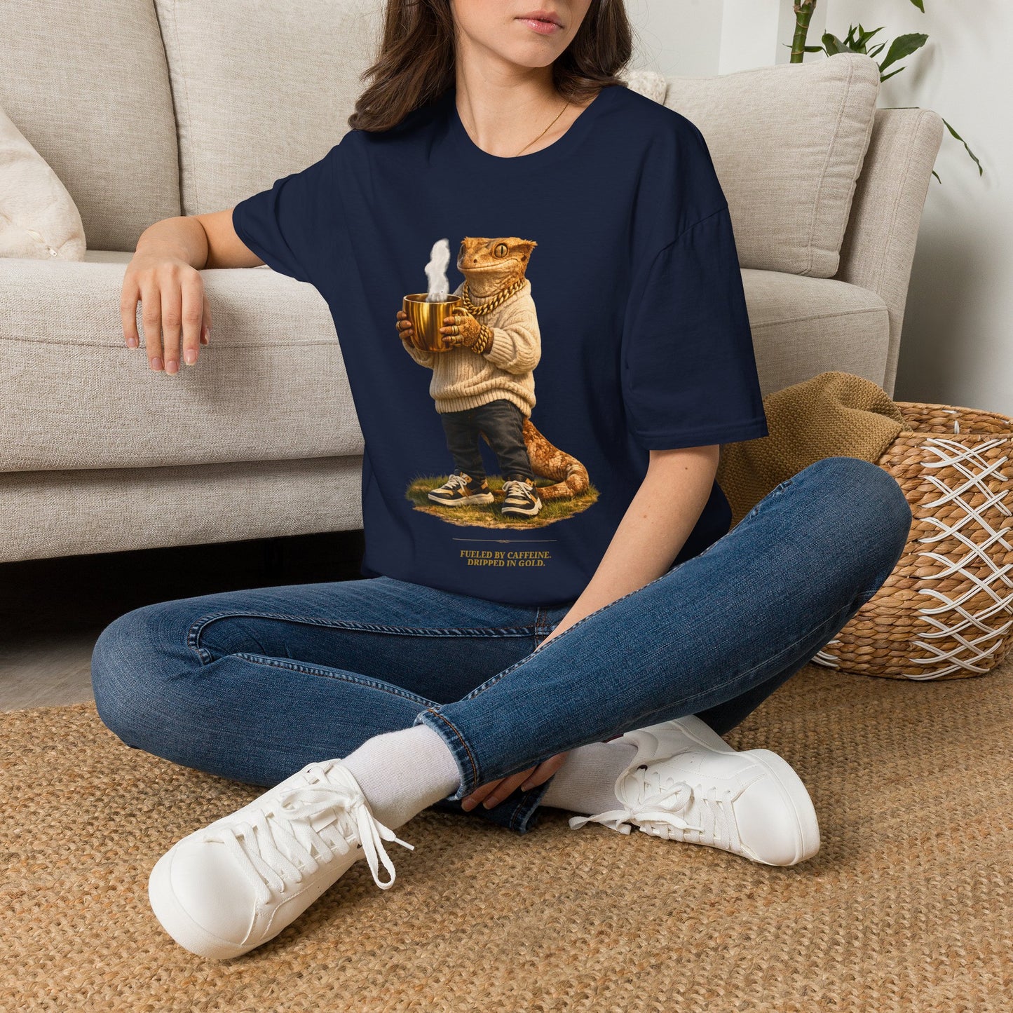 Gold Gecko Co.™ | Cozy | Crested Gecko | Comfort Colors 6500