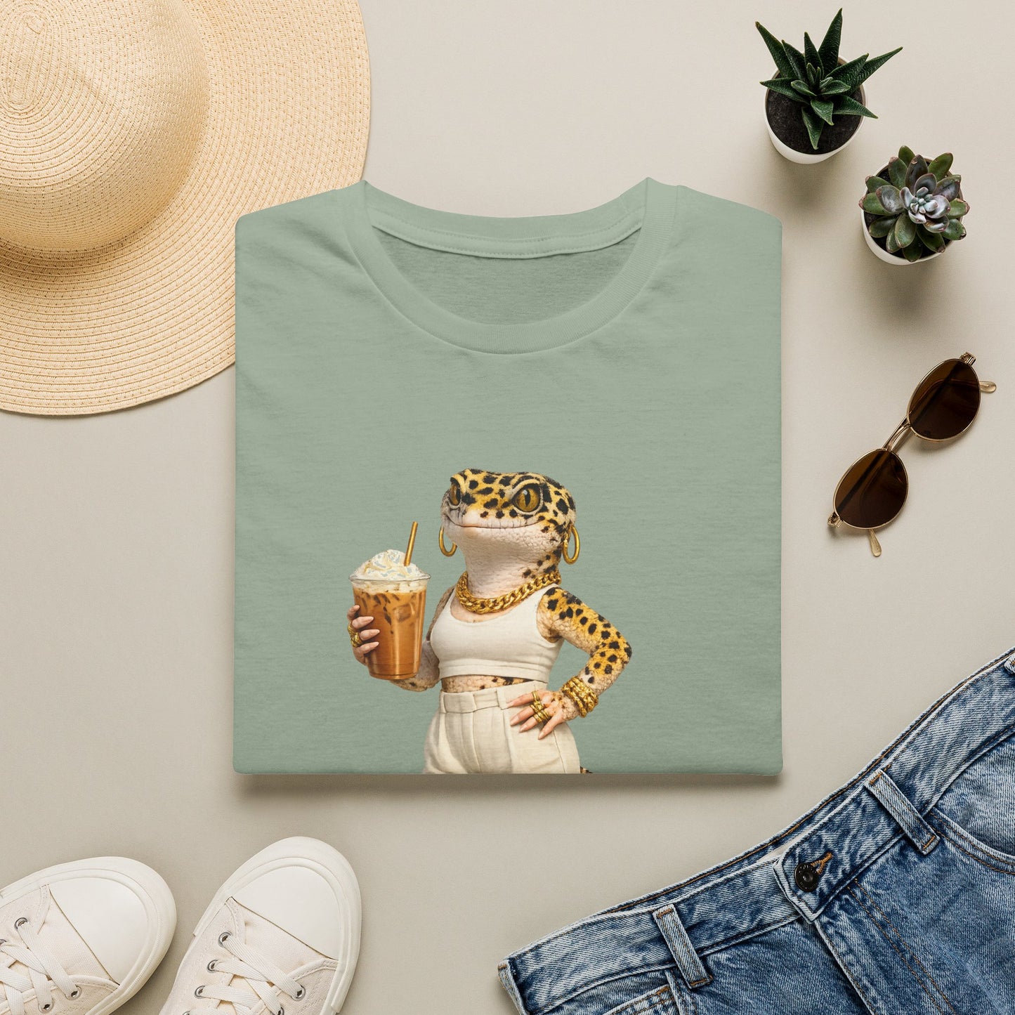 Gold Gecko Co.™ | Summer | Leopard Gecko | Comfort Colors 6500