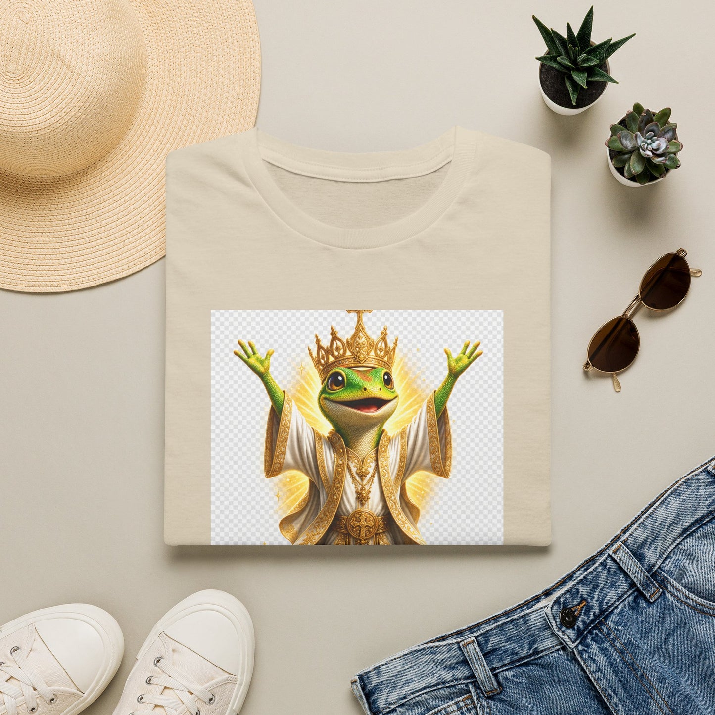 Gold Gecko Co. | Anointed. Unbothered. Elevated. | Faith Gecko Tee