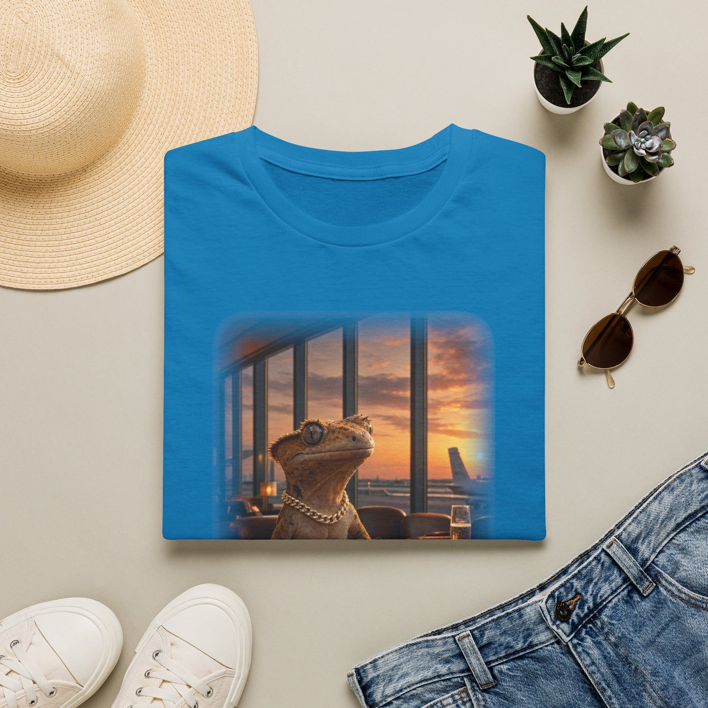 Gold Gecko Co.™ | Passport Stamped | Crested Gecko | Comfort Colors 6500