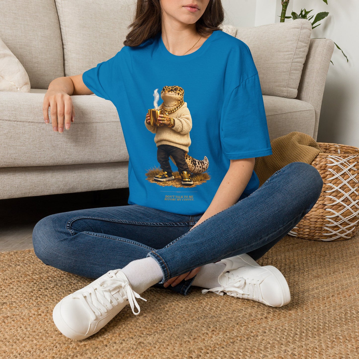 Gold Gecko Co.™ | Cozy | Leopard Gecko | Comfort Colors 6500