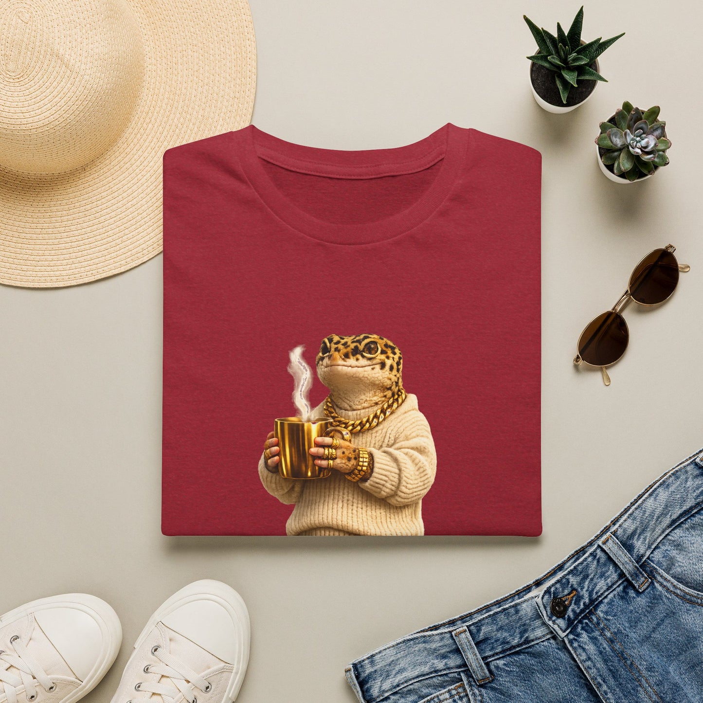 Gold Gecko Co.™ | Cozy | Leopard Gecko | Comfort Colors 6500