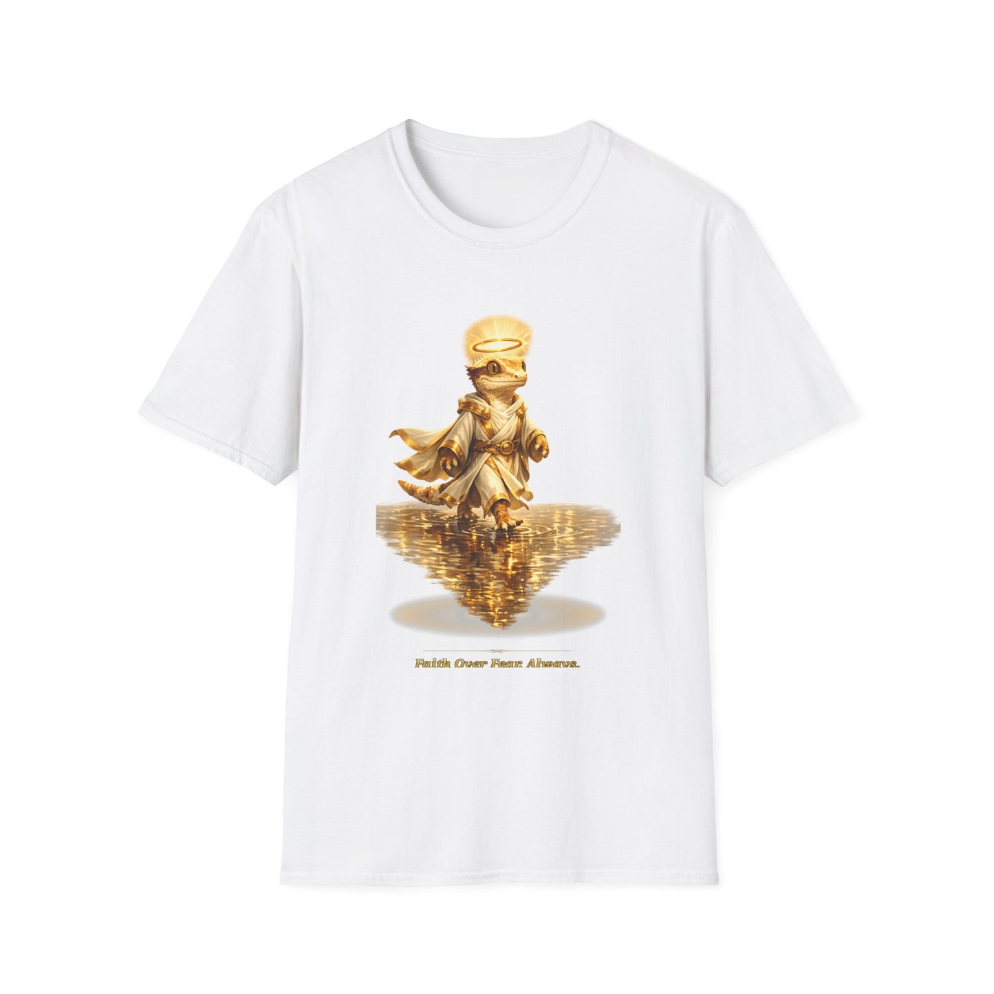 Gold Gecko Co. | Faith Over Fear. Always. | Walking on Water Gecko Tee