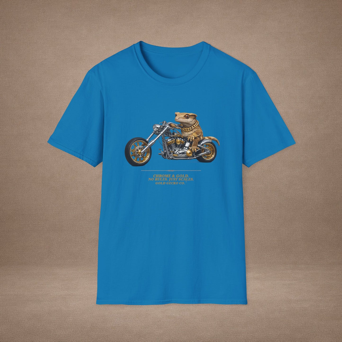 DESIGN #30-1 - Crested Gecko + Chopper -No Rules Just Scales