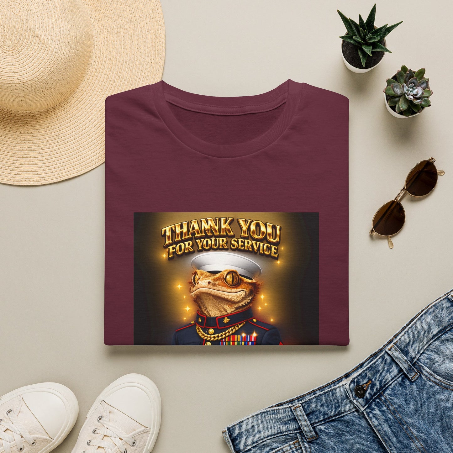 Gold Gecko Co.™ | Marines Semper Drip | Crested Gecko | Comfort Colors 6500