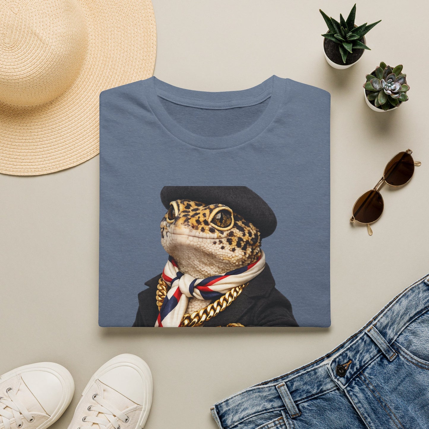 Gold Gecko Co.™ | Je Ne Regrette Rien | Leopard Gecko | Comfort Colors 6500